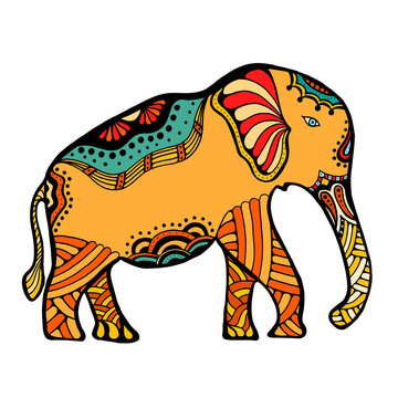 decorated Indian Elephant