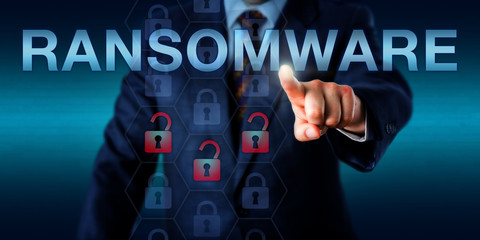 Manager Pushing RANSOMWARE Onscreen