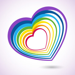 Valentine's Day card, poster, banner. design with place for text. vector red web banner template.  isolated on white background.