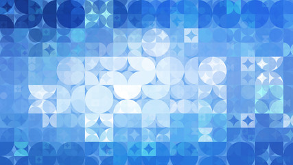 abstract background. blue mosaic