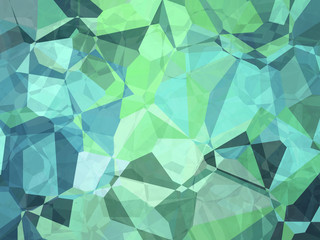 Abstract blue and green creative background