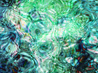 Abstract blue and green creative background