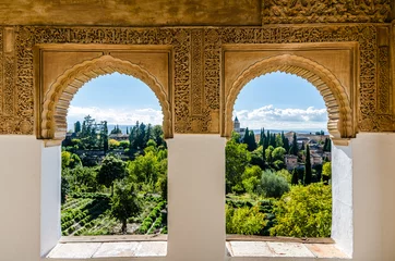 Zelfklevend Fotobehang Monument Alhambra Alhandalus