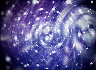 Violet abstract background holidays lights in motion blur image