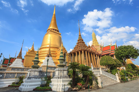 Wat Phra Kaew Temple , Bangkok , Thailand