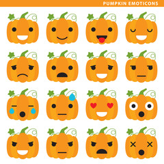 pumpkin emoticons