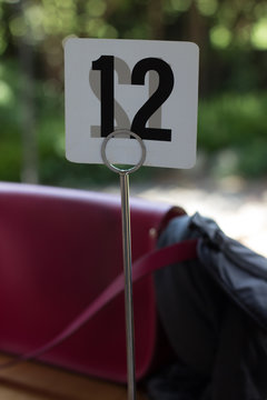 Handbag on Table 12