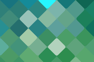abstract background. blue and green mosaic