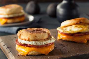 Homemade Breakfast Egg Sandwich
