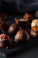 Homemade Dark Chocolate Truffles