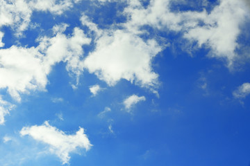 Obraz na płótnie Canvas Blue sky background
