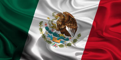 Foto op Aluminium Flag of Mexico © Premium Collection