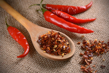 peperoncino rosso in polvere