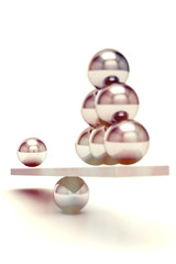 disbalance (high resolution 3D image)