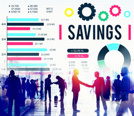 Savings Finance BudgetEconomy Money Save Concept