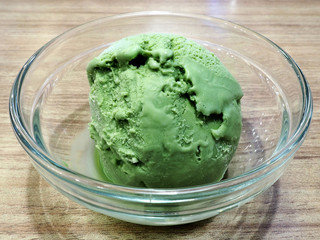 green tea ice cream