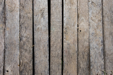 Naklejka premium Old wooden wall in Thailand