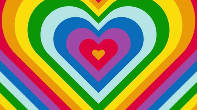 rainbow heart