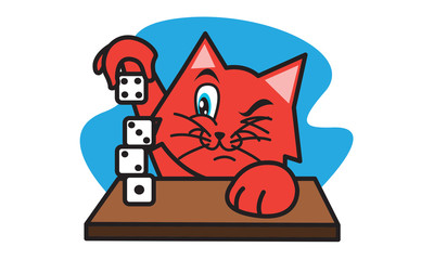 Cat and Dice