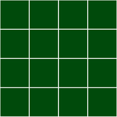 Grid Square Green Background Vector Illustration