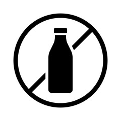 milk or dairy free food allergy product dietary label for apps and websites