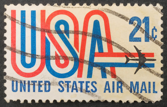 Postal stamp USA