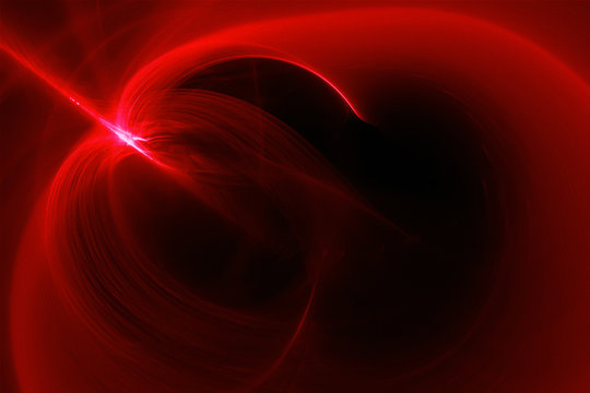 red glow wave. lighting effect abstract background for your busi
