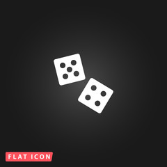 dice flat icon