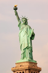 Obraz na płótnie Canvas New York - Statua della Libertà