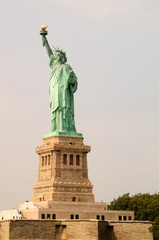 Naklejka na ściany i meble New York - Statua della Libertà