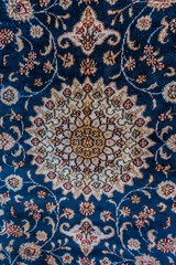 Hand made Israeli carpet pattern