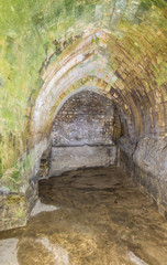 Roman underground cistern, Jerusalem, Israel