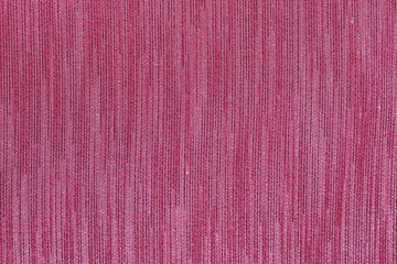 Red striped fabric.