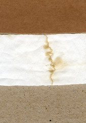 Torn dirty paper