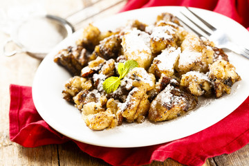 Austrian pancake dessert