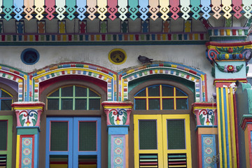 Indian architecture colors