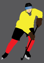 Hockey player