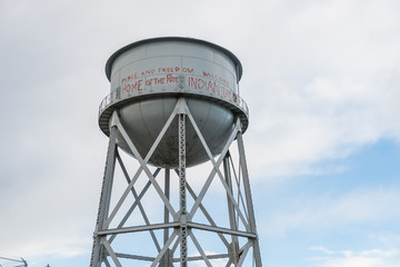 Alcatraz Island in San Francisco, USA.