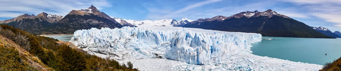 Papier Peint photo Lavable Glaciers Panorama Perito Moreno, Gletscher