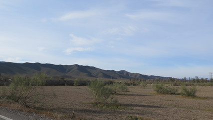 Hills in Tabernas Desert