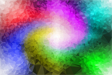 Vector polygon Abstract background