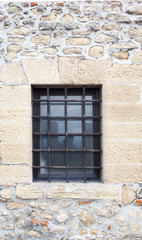 Fototapeta na wymiar Lattice a small window.