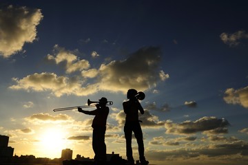 Ambiance musicale à Cuba