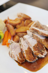 roasted duck