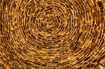 Fototapeta premium Runde Mauer