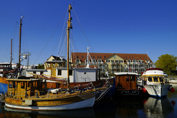 Hafen von Kirchdorf auf der Insel Poel
