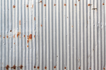 old zinc wall background