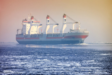 large cargo ship