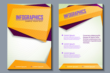 Business presentation broucher design