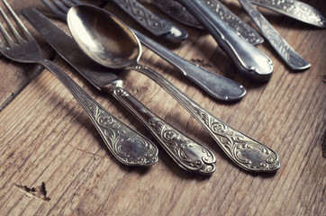 old cutlery